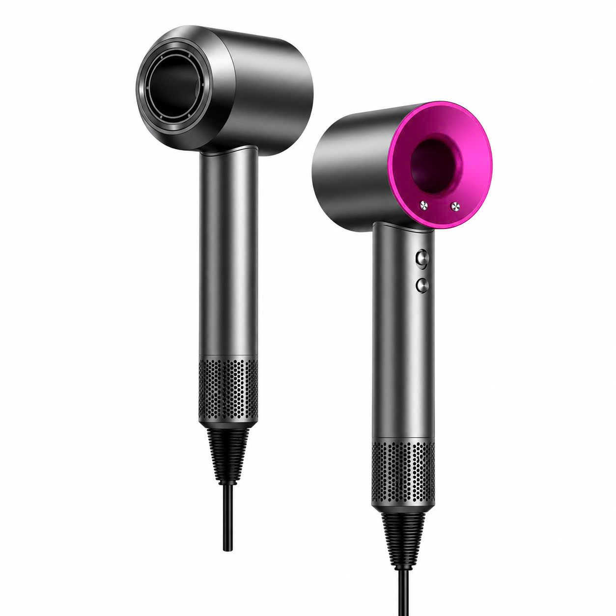 Máy sấy tóc ion âm Nga Home MSP1D-X, hai màu Xám và Tím